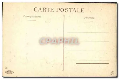 Íris — flor azul — editor Cartes Machin, Corbeille, número de série não visível — Verso