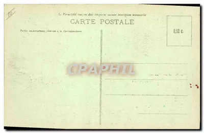 Vaudémont — Castelo forte e cidade — Pelerinagem de Nossa Senhora de Sion, por Fraye (edição e número não legíveis) — Verso
