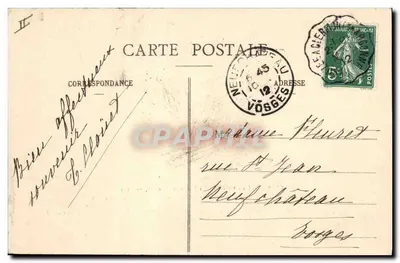 Clermont-en-Argonne — historia i wydarzenia historyczne — Langlois-Petit, wydawca — Rewers