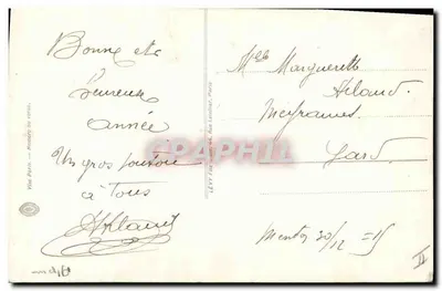Sługa alpiski — L'Alpin — wydawca Ronanche n°220 — Rewers