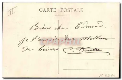 BRIANÇON — De Winter in de Forten — Galerij onder de Sneeuw — V. Fournier, uitgever Gap — Achterkant