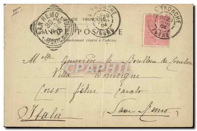 22º Batalhão de Caçadores Alpinos — Sob a floresta, em reconhecimento — IMP. DUCLOZ, MOUTLOZ, N° 33 — Verso
