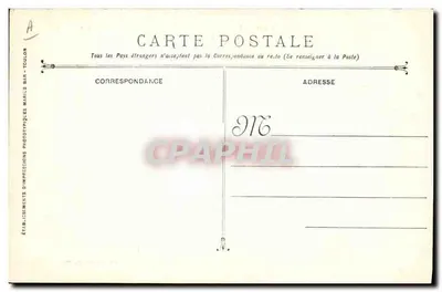Catástrofe del Cuirassé LIBERTÉ — 25 Septiembre 1911 — Fototipo Marius Bar — Toulon — Reverso