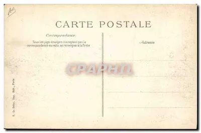 Katastrofa "Liberté" — Rzucanie statku — E. Le Daley, Paryż — Rewers