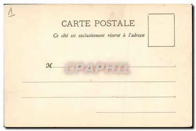 Cruiser "Lavoisier" — Toulon — Phototypie A. Bargaret, Nancy — Verso