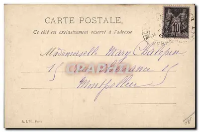 Cleo de Merode — Ritratto — Redtinner Paris n°5026 — Verso