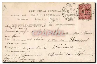 Mulher com paleta — Cavalleri — editor Roullier, n° 1461 — Verso