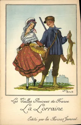 As Velhas Províncias da França — A Lorena — Editado pelas Farinas Jammet