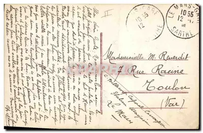 W Alzasku! — Rysunek Germaine Scott — Wydawca L'Illustration, nr 187, 1916 — Rewers