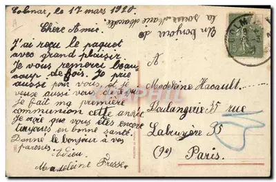 W odzyskanej Alzacji — Dzieci Alzacji i Lotaryngii — Pan Arechau — Rewers