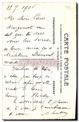Niebieski opowiadanie — W Alzacji — Delabain — Rewers