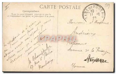 Roubaix — La Camera di Commercio — Editore G.P.D. — Verso
