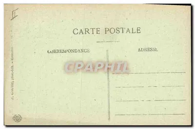 Grenoble — Avenue de la Gare — Chambre de Commerce — P. Gaude, fot. wyd. Grenoble — Rewers
