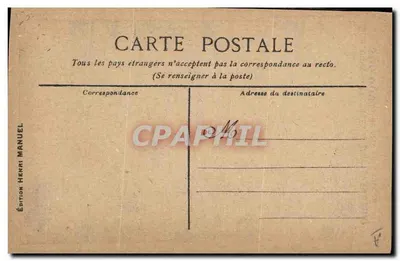 Concurso das Lendas de Paris-Journal — 300.000 francos em espécie — Edição Henri Manuel — Verso