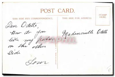 Criança soldado em uniforme — Paris, editor Right- n°2773 — Verso