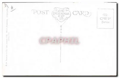 Dois crianças à beira de um caminho — cena pastoril — IM.J. — Paris — Verso
