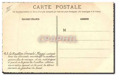 Abadia de Beaulieu em Angoulême — Charente — Portier e Barcette, Paris, n°66 — Verso