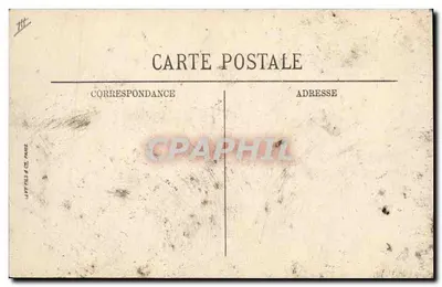 Stare Chinon — widok miasta i zamku — rysunek z 1758 — LL. — Rewers
