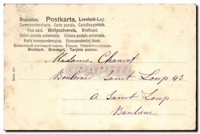 Pintinhos sobre ovo — Páscoa — Editor não identificado, série 210 — Verso