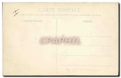 Col de Chavières (3.217m) — montanha nevada com rebanhos e caminhantes — E. Reynaud, Editor, Chambers, n°1239 — Verso