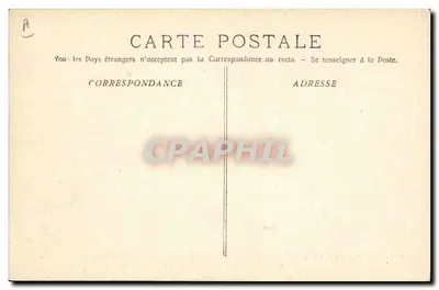 El "Léon Gambetta", Crucero acorazado — que lleva al Presidente de la República M. Loubet — A. Bougault, n°495 — Reverso