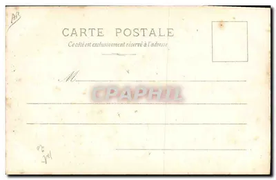 Otéro — dançarina espanhola — Reutlinger Paris n°136/16 — Verso