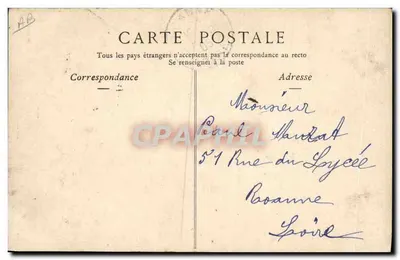 SARAH BERNHARDT — Papel de LA TISBÉ em "Angelo" — Cliché Mannel — Verso