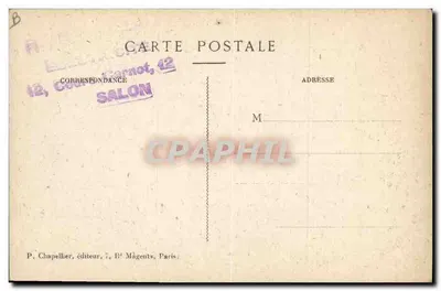 Apoie a indústria francesa — Cartaz para LampeZ — P. Chapellier, editor, 7, B° Magenta, Paris — Verso