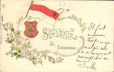 Souvenir de Lorraine — editor J. Harting, Metz, n°157