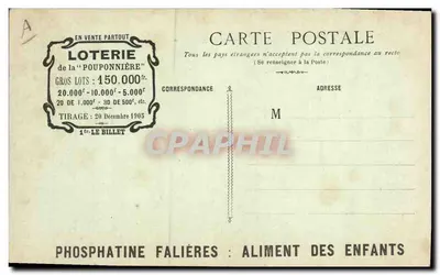 La Pouponnière — Bambini felici con compari — Agenzia Fuhmier, Lione — Verso