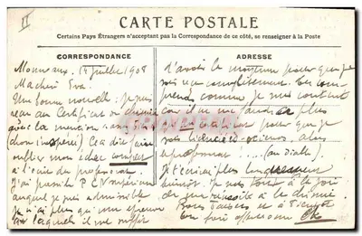 Château-Thierry no século XIII — Vue do Castelo, das Fortificações e das Portas da Cidade — Coleção R.F. — Verso