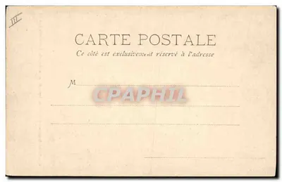Grand'Halte de chasseurs Alpins no Massif de la Vanoise perto de Thermignon (Savoie) — Papeterie des Alpes Eug. Robert, Grenoble — Verso