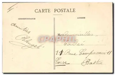 In Riconoscimento sul Ghiacciaio Bianco (Pelvoux) — Imp. Pap. Clauturd Briançon e Ste-Catherine — n° 159* — Verso