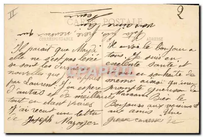 Sauvaigo, Nizza — Un ufficio dei Cacciatori Alpini nelle Alpi. — La Corvée d'eau — n° 142 — Verso
