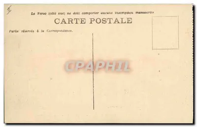 Cruiser leve « Mulhouse » — Marinha Militar Francesa — n° 506 — Verso