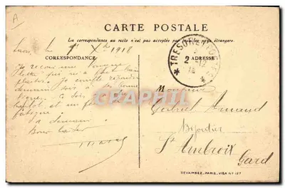 Plebiscyt w Alzacji-Lotarynii — Marcel Lefebvre — wydawca Marcel Lefebvre, nr 127 — Rewers