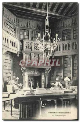 Castelo de Bonnétable — A Biblioteca — Editora Bouyeret Launay