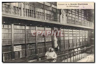 Convento da Grande Chartreuse — A Biblioteca — Editor: Elché T. A.
