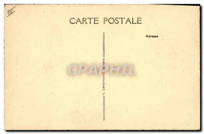 Cartolina d'epoca Vista dell'antico Orleans — Verso