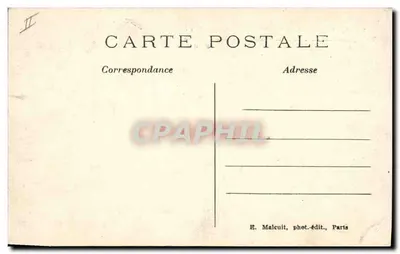 Abbaye de Port-Royal (S.-et-O.) — Vista geral da antiga abadia no século XVI — E. M. — Verso