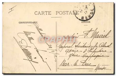 Haute-Maurienne (Savole) — Le Pas des Alpins — Coll. L. Grimal, Chantéréy, N° 498 — Verso