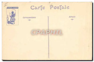 Chasseurs Alpins — Défense d'un Pont — Éditeur : M. Mabille, n° 1012 — Achterkant