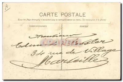 La Marseillaise — Guirassé à Toulon — Guendé fot. Marseille — Verso