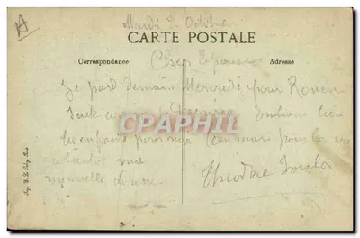 Le Havre — O "Masséna" — Couraçado de Esquadra — Verso