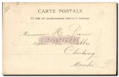 Couro de guerra Magenta — Escola de Torpedeiros — A. Bougault, Toulon-sur-Mer, N° 737 — Verso