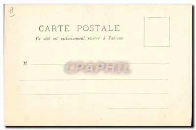 Le "Masséna" — cuirassé à tourelles, chef d'escadre du Nord, 1903 — A. Bougault, n° 498 — Verso
