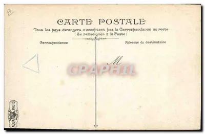 O encouraçado Masséna — navio de guerra francês — L.V.&C. n°3154 — Verso