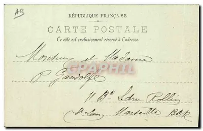 Le Portel — Tipo de Pécbeuse — LL. — 87 — Verso