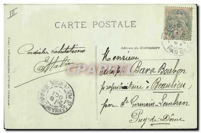 Calais — Matelole en Costume de Fête — LL. — 191 — Verso
