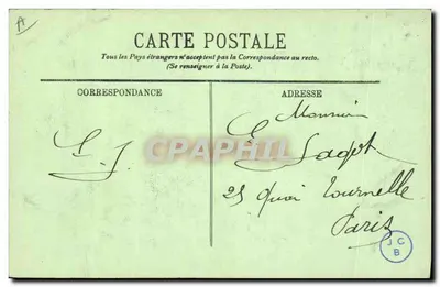 Boulogne-sur-Mer — Dama de Saint-Pierre — Toalete de Cidade — LL. — N° 311 — Verso